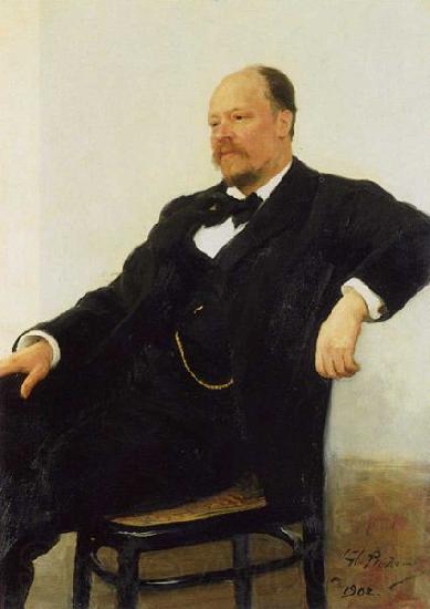 Ilya Yefimovich Repin Portrait of the composer Anatoly Konstantinovich Lyadov Norge oil painting art